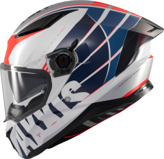 Axxis Panther Flight Parlak/Kırmızı/Mavi/Beyaz