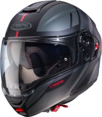 Caberg Levo X Manta Mat Siyah Antrasit Kırmızı
