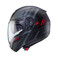 Caberg Levo X Manta Mat Siyah Antrasit Kırmızı