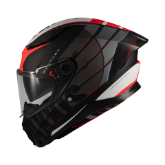 Axxis Panther Flight Parlak/Siyah/Gri/Kırmızı