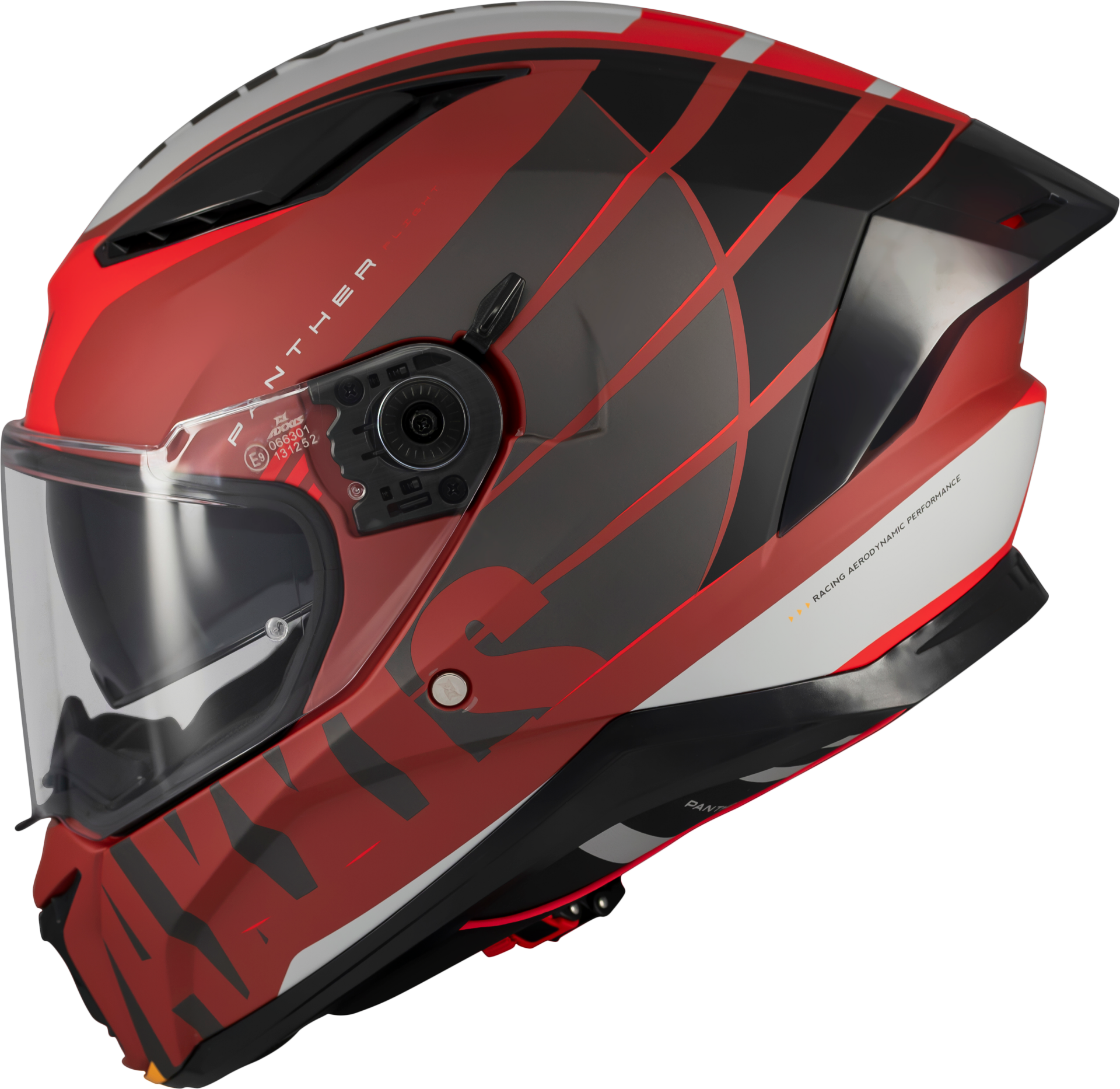 Axxis Panther Flight Mat/Kırmızı/Siyah