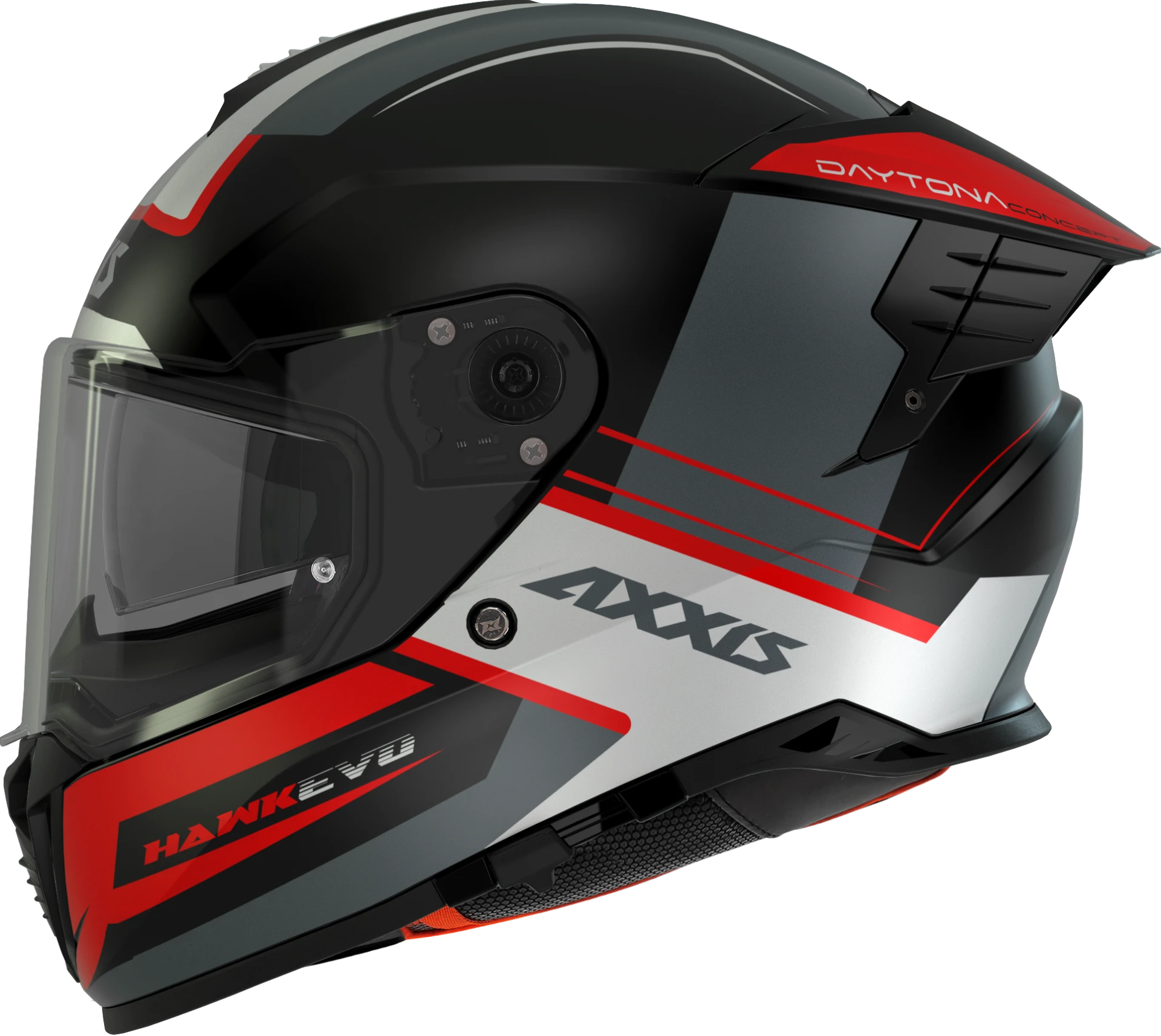 Axxis Hawk Evo Daytona Mat Kırmızı