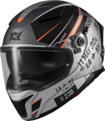 Axxis Panther Passenger Mat/Siyah/Gri