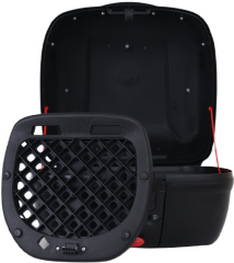 MAXEM SL40 SİYAH - 40LT MOTOSİKLET ARKA ÇANTA TOPCASE