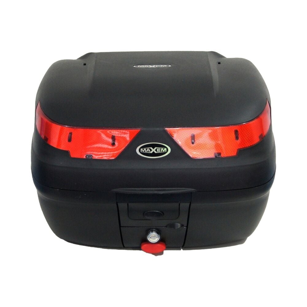 MAXEM SL40 SİYAH - 40LT MOTOSİKLET ARKA ÇANTA TOPCASE