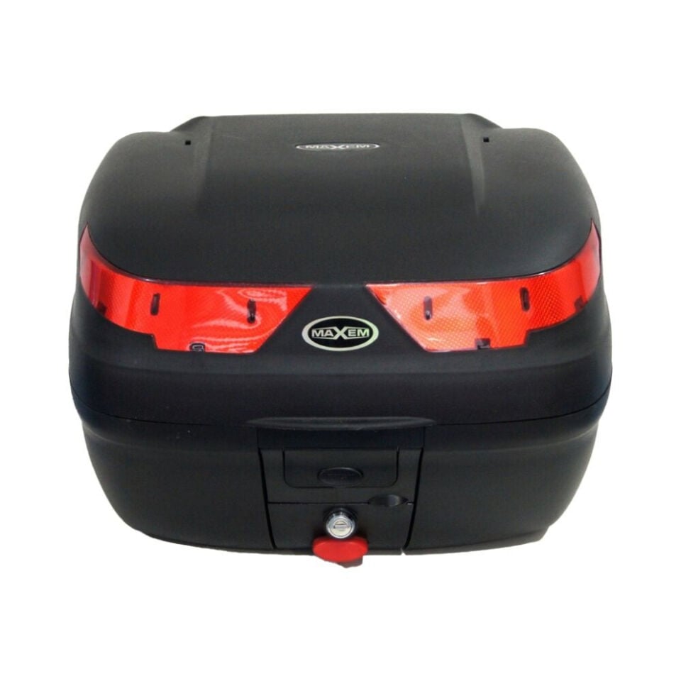 MAXEM SL40 SİYAH - 40LT MOTOSİKLET ARKA ÇANTA TOPCASE