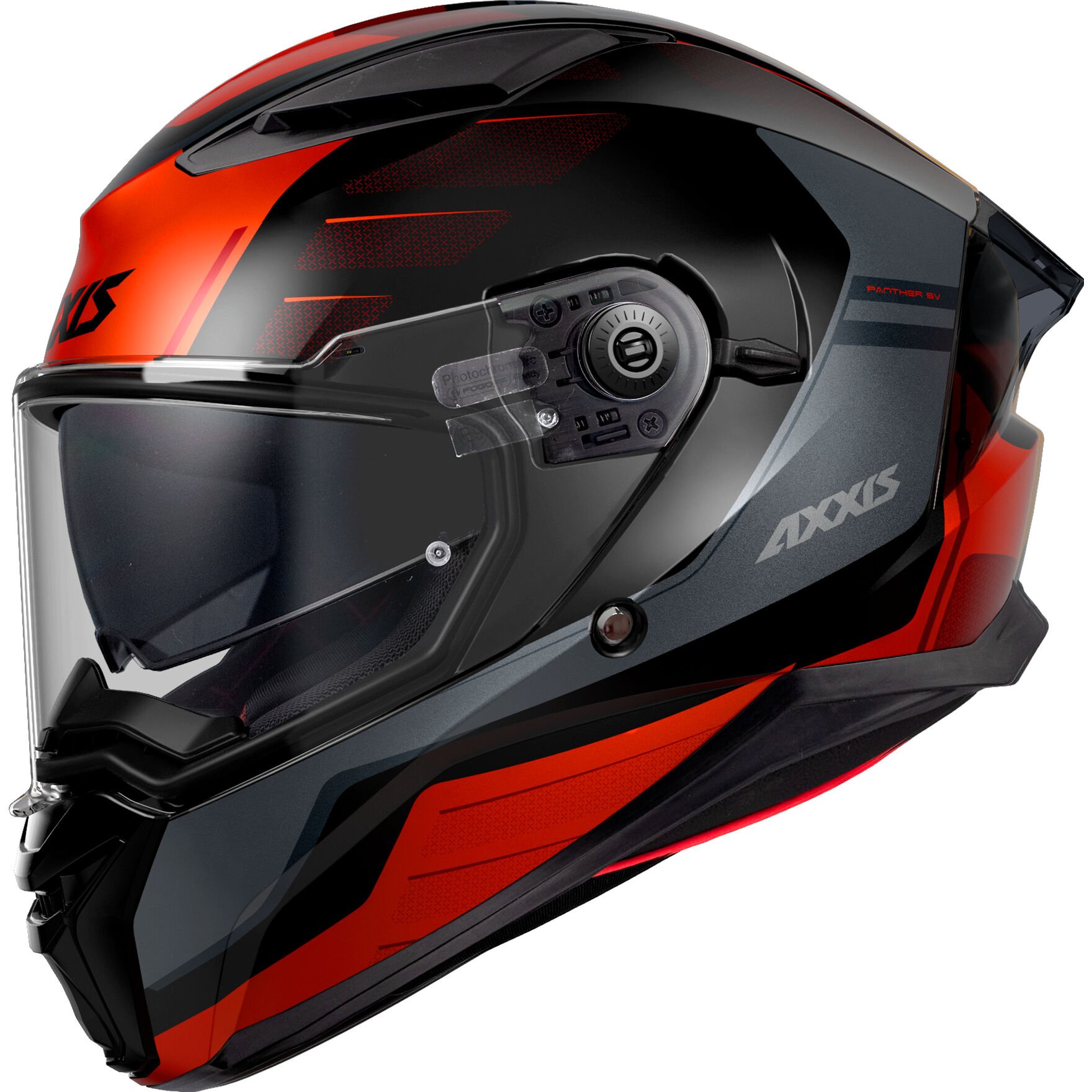 Axxis Panther Prestige Mat Fosfor Kırmızı