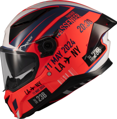 Axxis Panther Passenger Mat/Mavi/Kırmızı