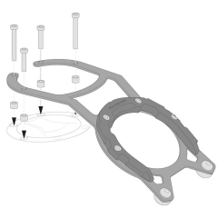 SW-MOTECH Pro Depo Halkası - Moto Guzzi V85 TT - TRT.00.787.31500/B