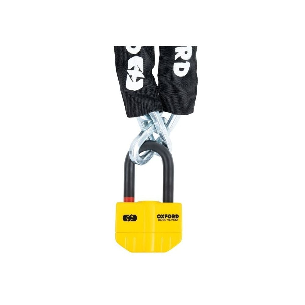 Oxford Boss Alarm - 14mm Kilit - 12mm x 1.5m Zincir - LK488