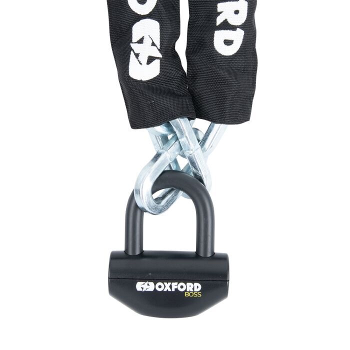 Oxford Boss Zincir Kilit 12mm Kilit x 2.0m Zincir