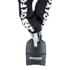 Oxford Hardcore XC13 Zincir Kilit - 13mm Kilit x 1.5m Zincir - LK171