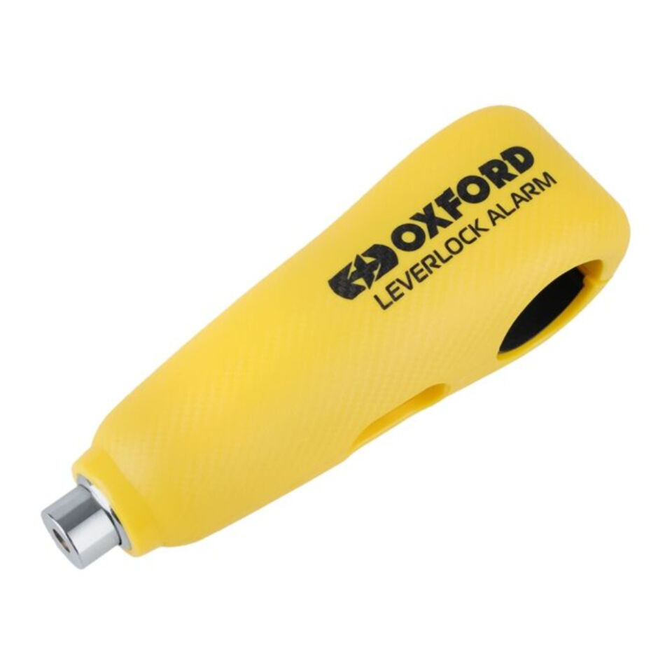 Oxford Alarmlı Manet Kilit Sarı - Oxford LeverLock Alarm Yellow - LK302