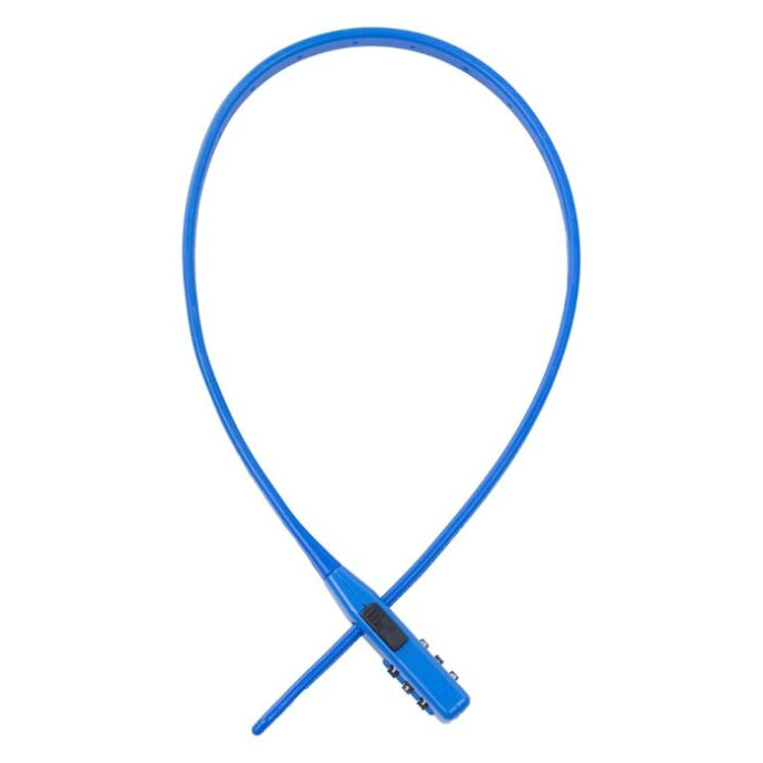 Oxford Şifreli Kelepçe Kilit Mavi - Oxford Combi Zip Lock Blue - LK152