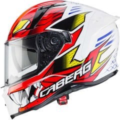 Caberg Avalon Giga Beyaz Kırmızı Sarı