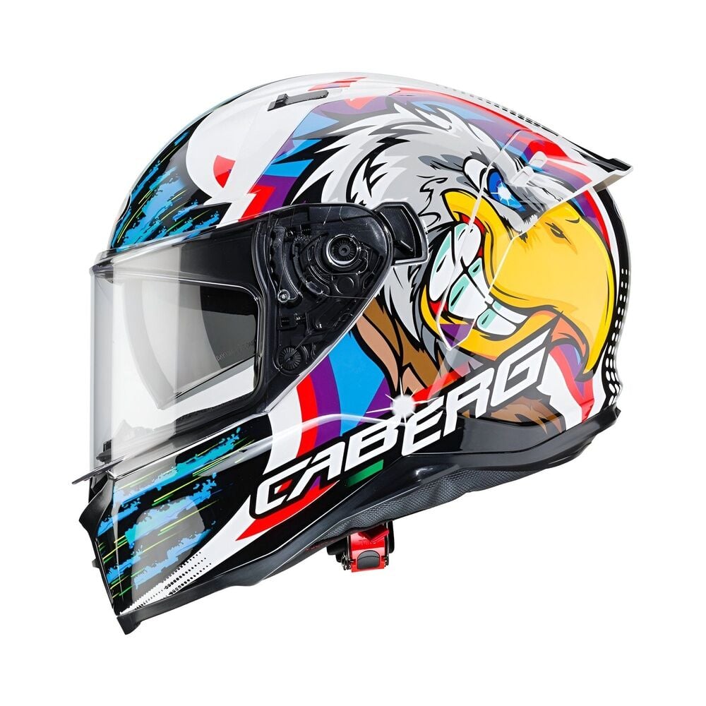 Caberg Avalon Hawk Beyaz Siyah Mavi