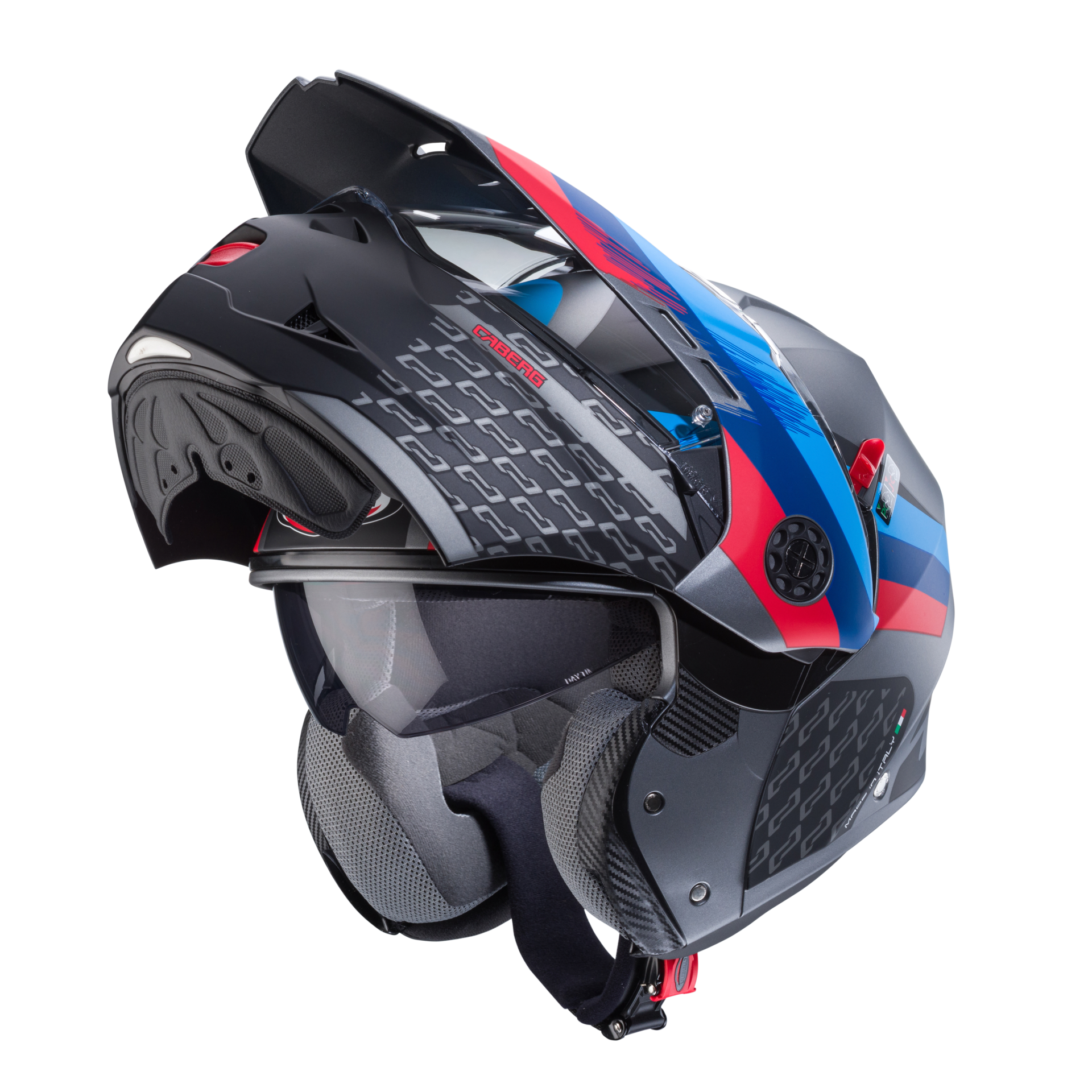 Caberg Tourmax Sarabe Mat Metalik Gri Siyah BMW Renkleri