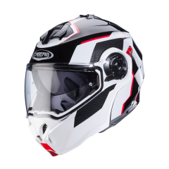 Caberg Duke Evo Move Siyah Beyaz Kırmızı