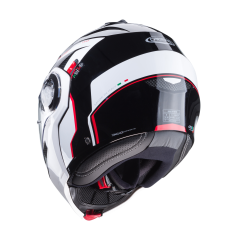 Caberg Duke Evo Move Siyah Beyaz Kırmızı