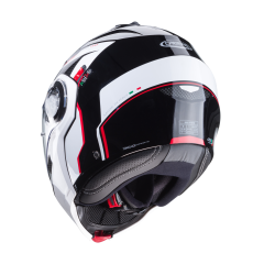 Caberg Duke Evo Move Siyah Beyaz Kırmızı