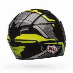 Bell Ps Qualifier Flare Parlak Siyah Hi-Viz
