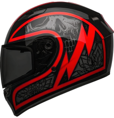 BELL PS QUALIFIER SCORCH Siyah Kırmızı