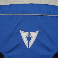 VENOM Dynamic 4 Mevsim Motosiklet Montu - Açık Gri/Mavi