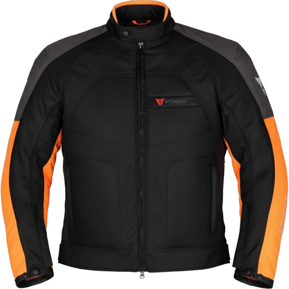 VENOM Ceket Dynamic - Siyah/Turuncu