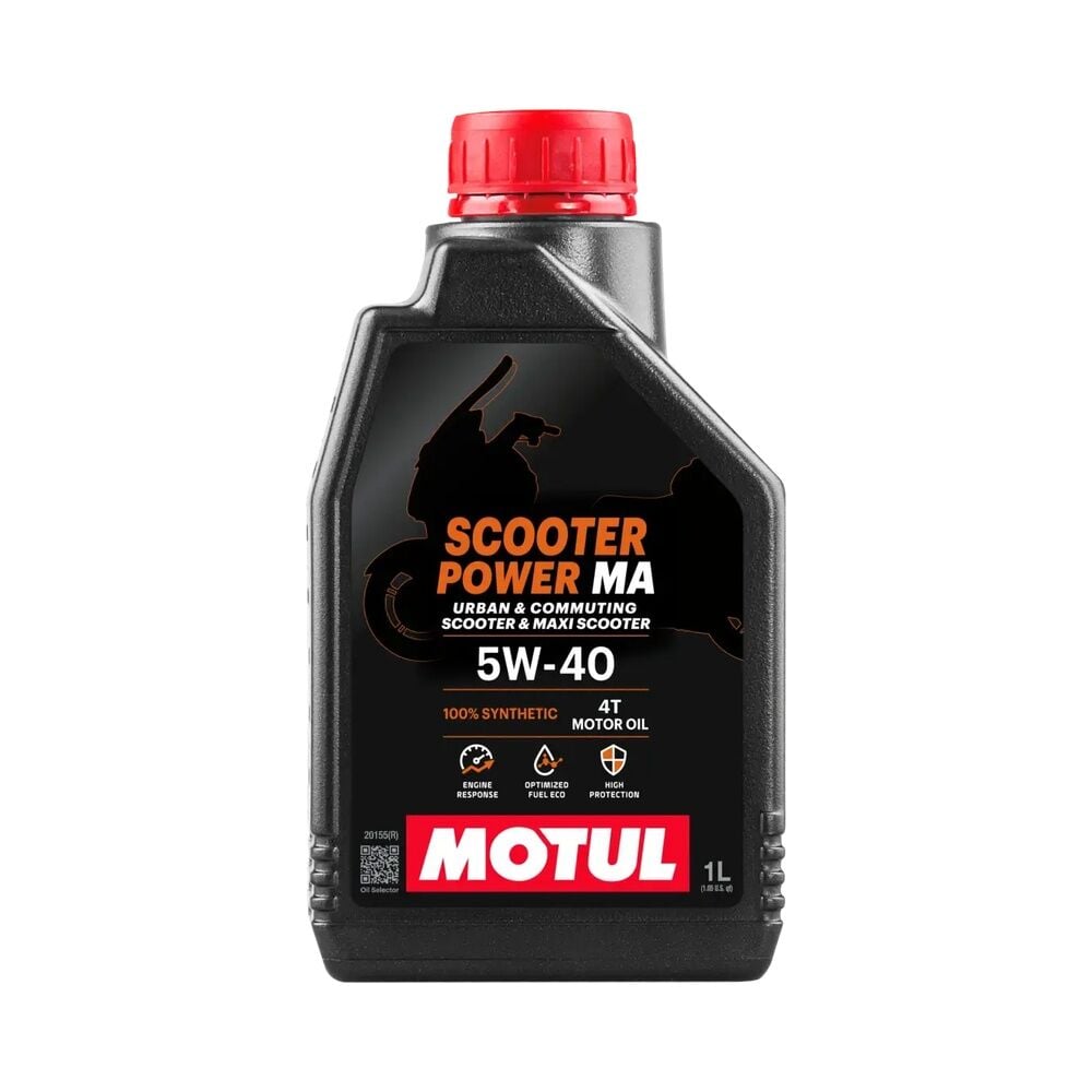Motul Scooter Power 5W-40 MA 4T / Motor Yağı / 1LT