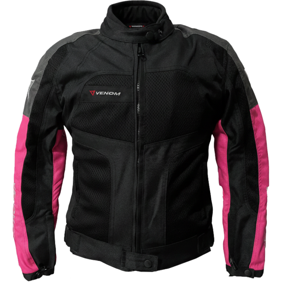 VENOM Ceket Dynamic - Siyah/Pembe