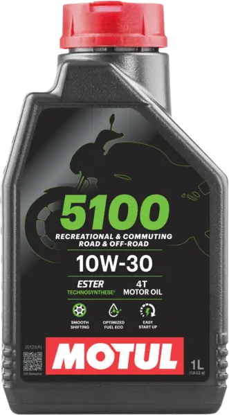 Motul 5100 10W-30 4T / Motosiklet Yağı / 1LT