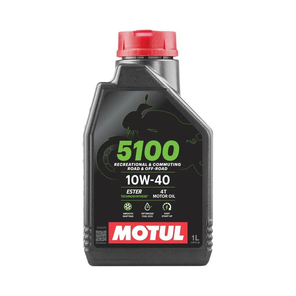 Motul 5100 10W-40 4T / Motosiklet Yağı / 1LT