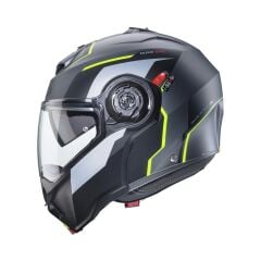 Caberg Duke Evo Move Mat Metalik Gri Siyah Fosfor Sarı