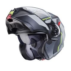 Caberg Duke Evo Move Mat Metalik Gri Siyah Fosfor Sarı
