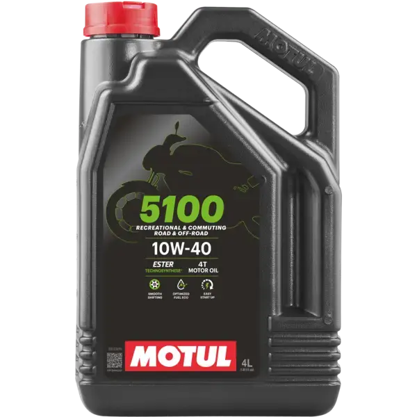 Motul 5100 10W-40 4T / Motosiklet Yağı / 4LT