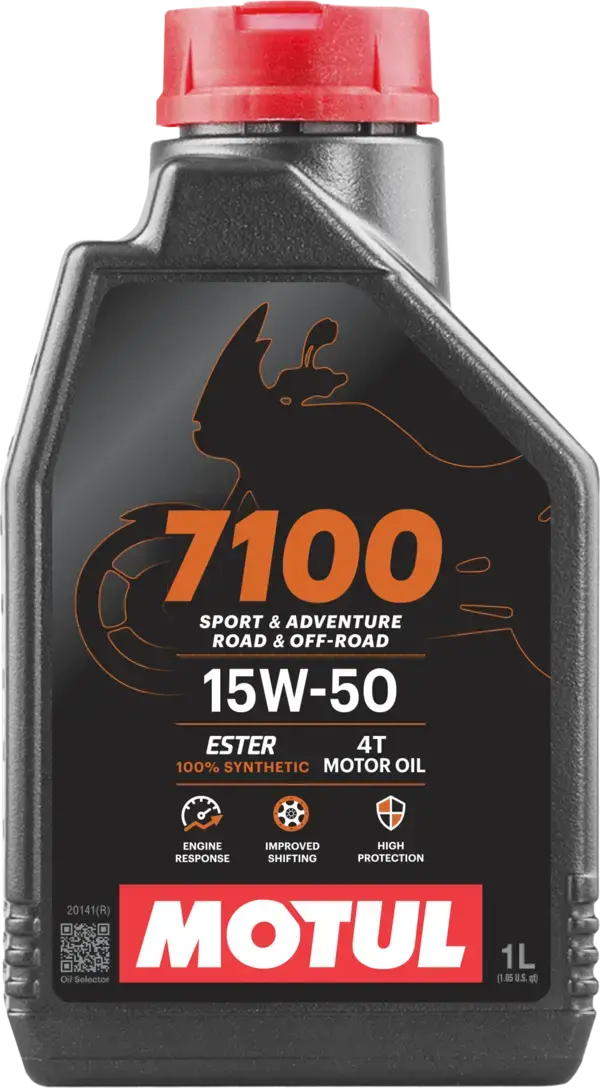 Motul 7100 15W-50 4T / Motosiklet Yağı / 1LT