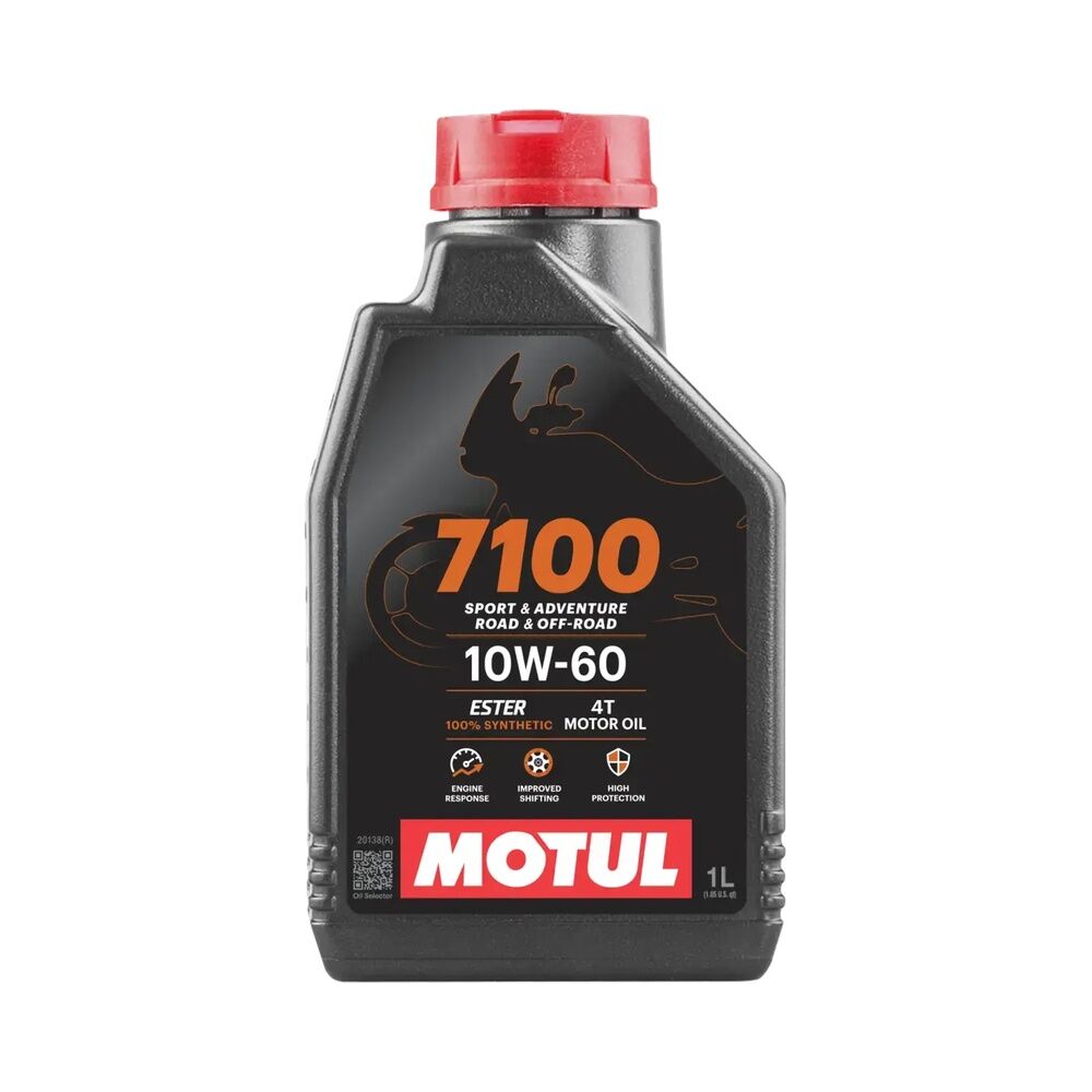Motul 7100 10W-60 4T / Motosiklet Yağı / 1LT
