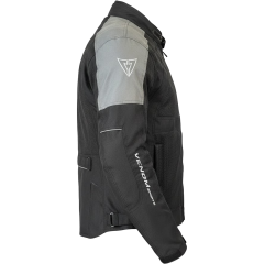 VENOM Dynamic - 4 Mevsim Kadın Motosiklet Montu - Siyah/Gri