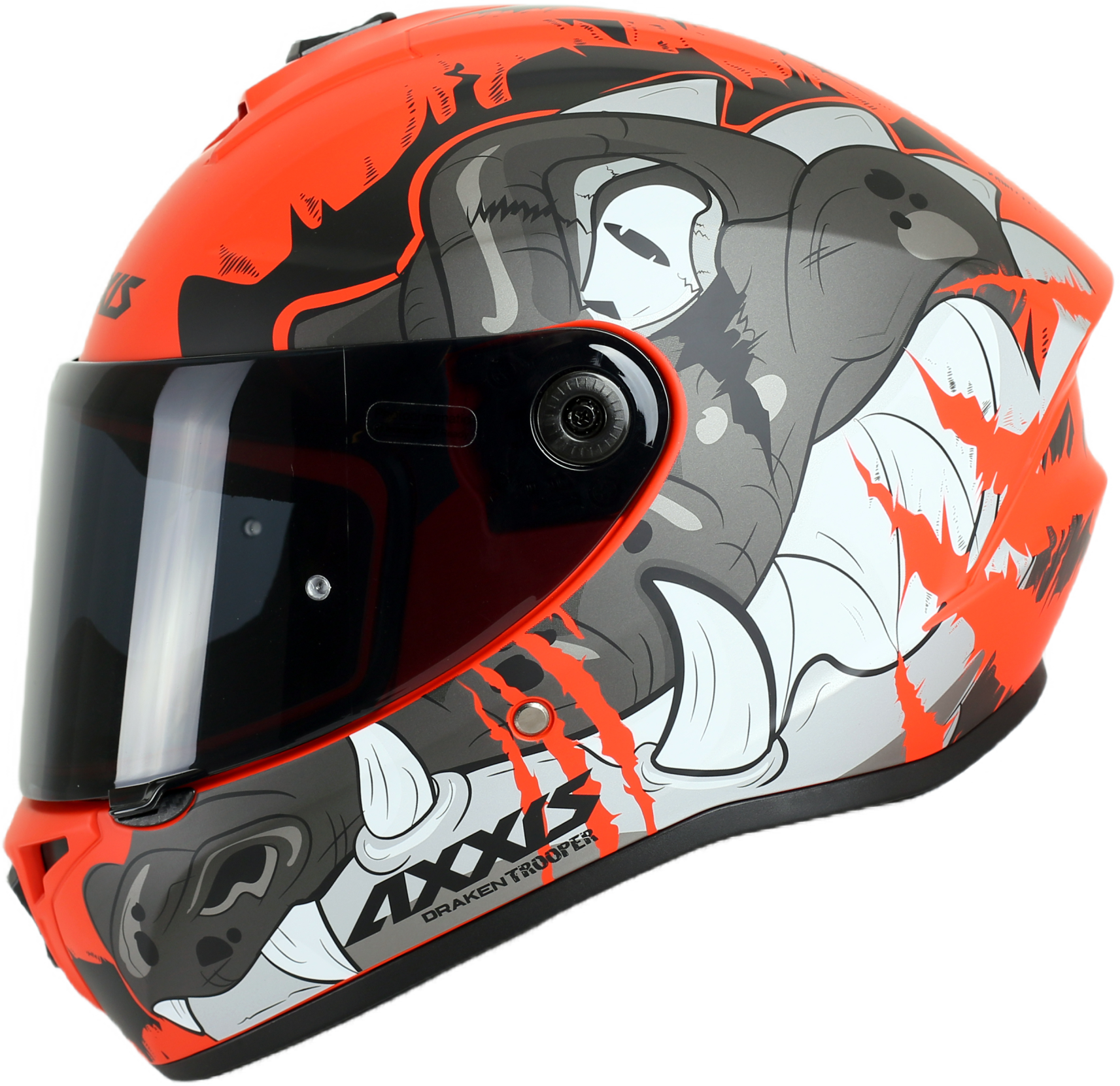 Axxis Draken S Tropper Mat Kırmızı