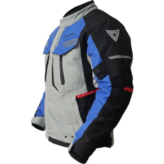 VENOM Kopenhag - 4 Mevsim Motosiklet Montu - Mavi