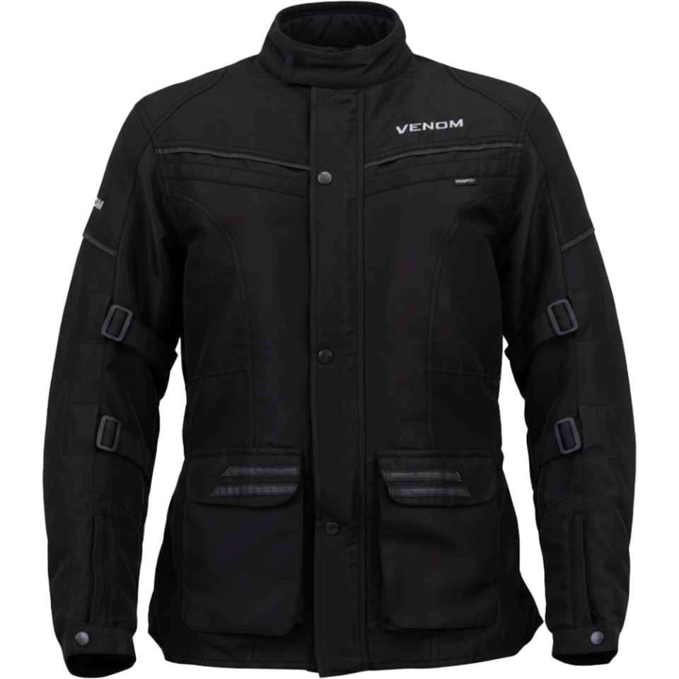 VENOM Touring Pro - Motosiklet Ceketi - Siyah