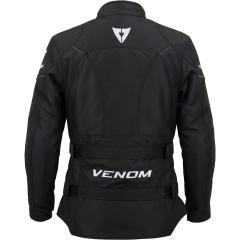 VENOM Touring Pro - 4 Mevsim Motosiklet Montu - Siyah