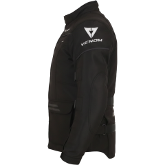 VENOM Touring Pro - 4 Mevsim Motosiklet Montu - Siyah