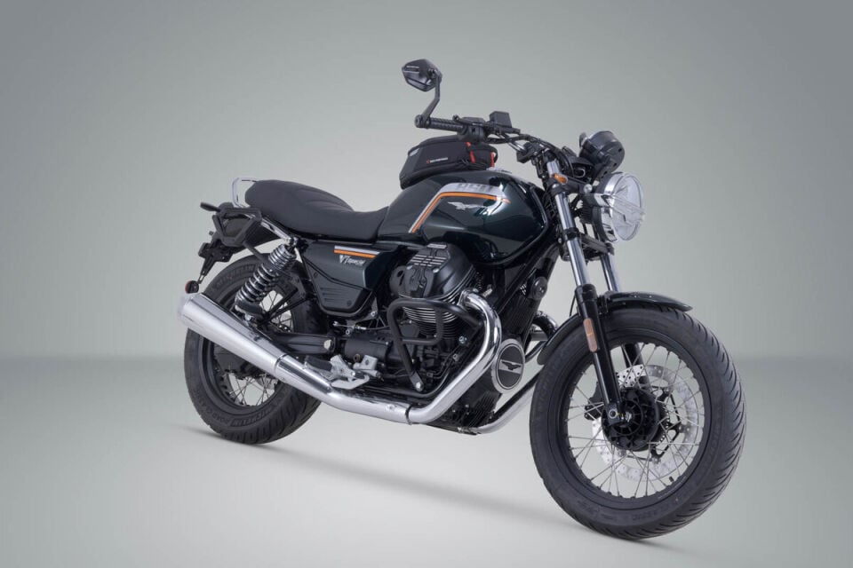 SW-MOTECH V-LOC Sol Yan Çanta Taşıyıcısı Moto Guzzi V7 - VMC.17.847.10000