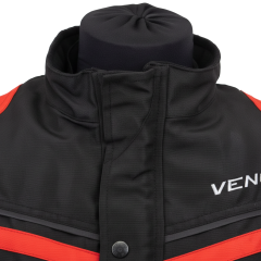 VENOM Touring Pro - Motosiklet Ceketi - Siyah/Kırmızı