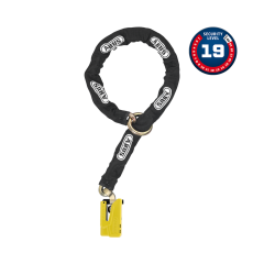 ABUS 8077 2.0 Alarmlı Disk Kilidi ve Motosiklet Zinciri Seti