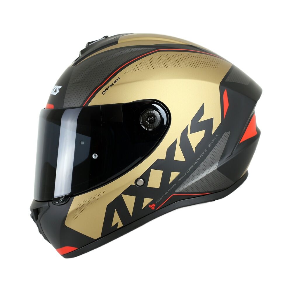 Axxis Draken S Gear Mat Kırmızı Gri Açık Kahverengi