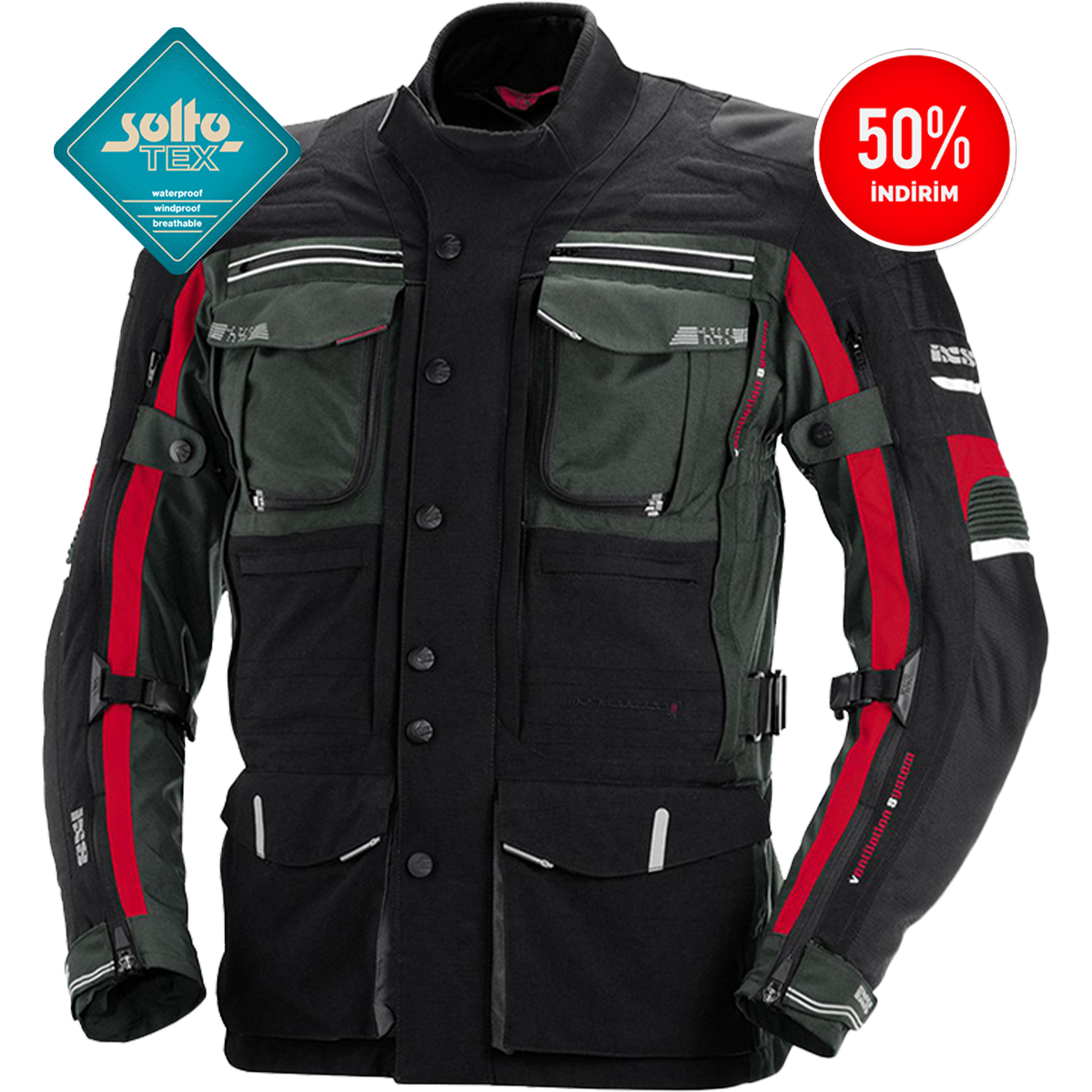 Ixs Montevideo 2 / Kırmızı