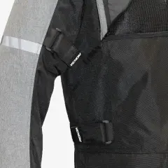 VENOM Discovery - Kışlık Motosiklet Montu - Siyah/Gri