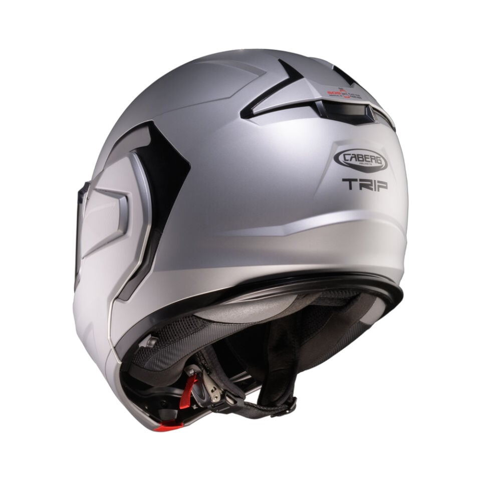 Caberg Trip Mat Gümüş Modüler Kask
